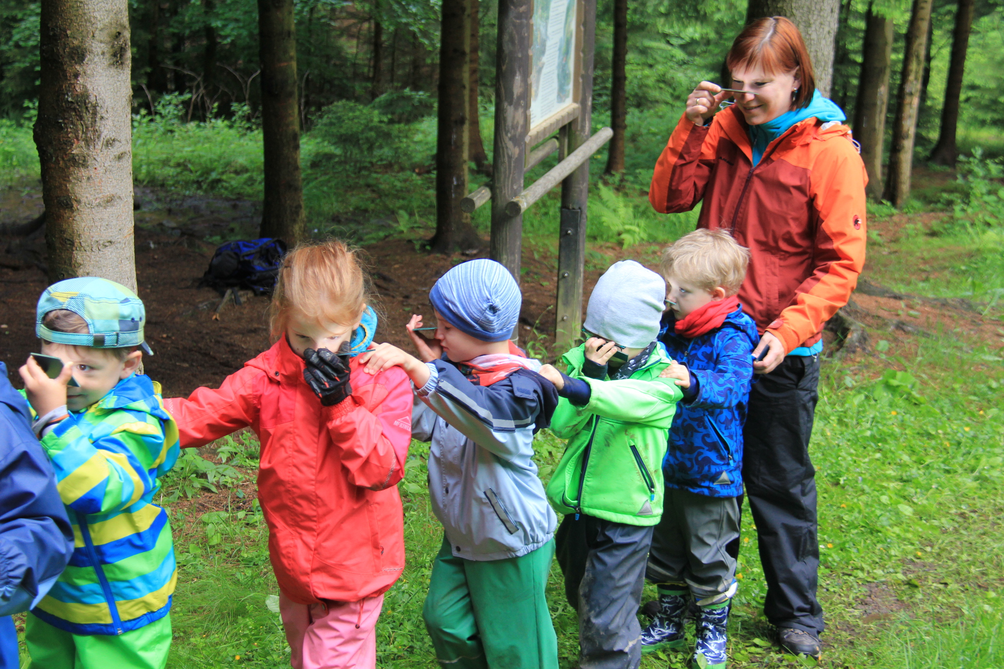 Kindergarten St. Martin - Tradition: Waldtage